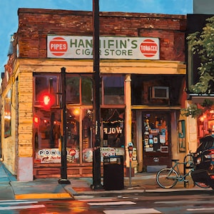 Boise -Hannifin&quot;s Cigar Shop Print