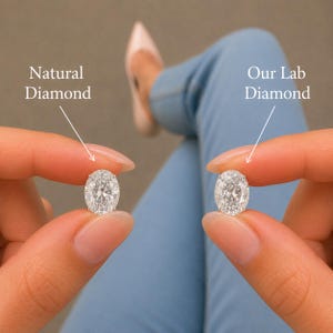 Natural vs lab grown gemstone comparison