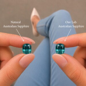 Natural vs lab grown gemstone comparison