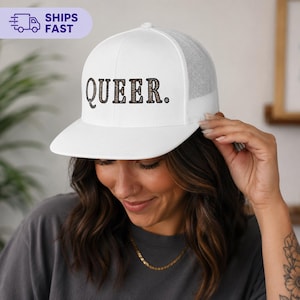 QUEER Period! Snapback Cap