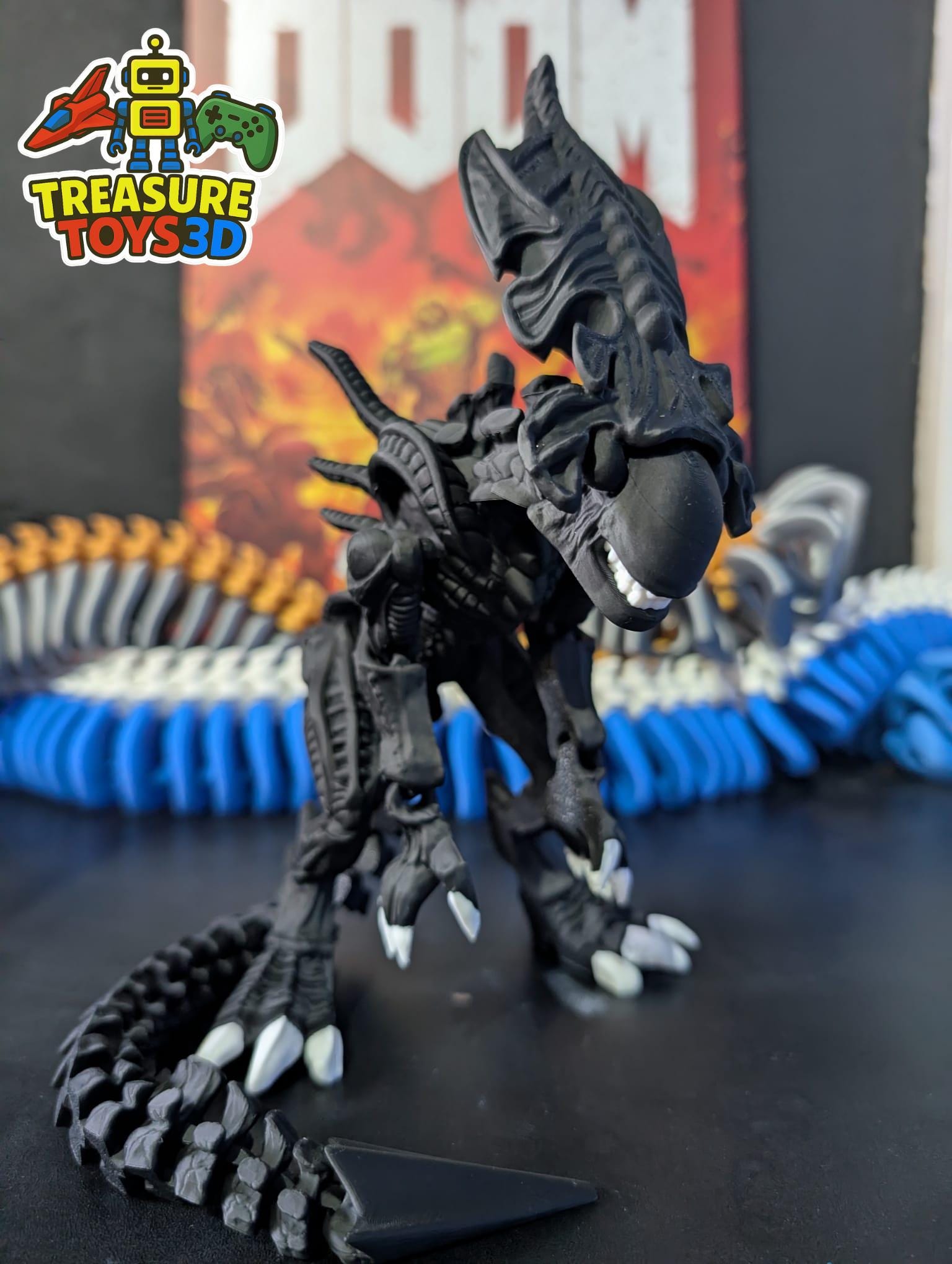 Xenomorph toy - Etsy 日本