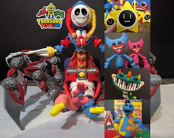 Fábrica de juegos Playtime - ¡Fábrica de juguetes con figuras caseras impresas en 3D! Monstruos de la fábrica de juguetes - Juguetes Playtime - ¡Explora nuestra gama!