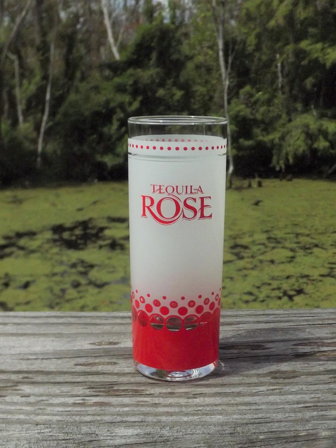 Vintage Tequila Rose Shot Glass Etsy