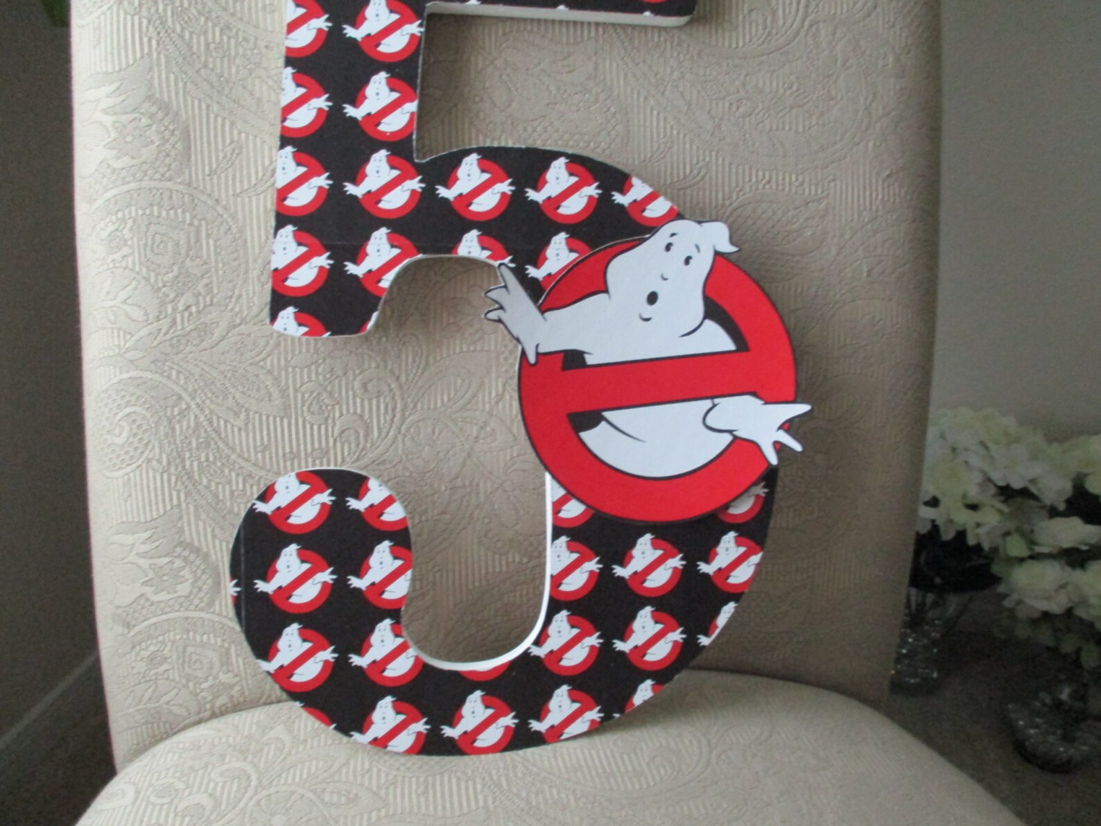 GHOSTBUSTERS big number 25.99 per number 18 tall Etsy