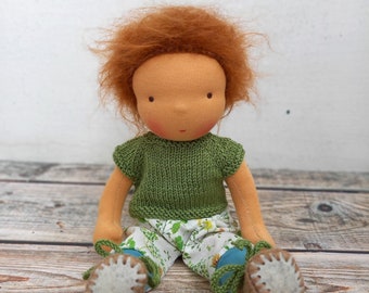 Nestling rag doll Ari 32 cm