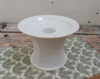 AK Kaiser Bisquit porcelain candle holder candlestick candlestick