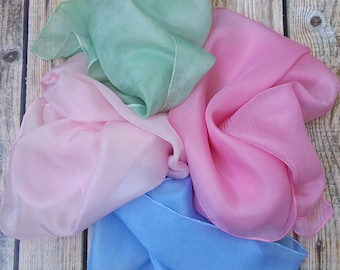 Silk scarf Nicki scarf neckerchief