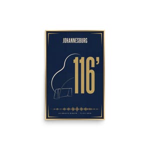 Minute 116 | 2010 World Cup Final Art Print | The ARCHV Football Poster | Johannesburg South Africa | Illustrated Wall Art