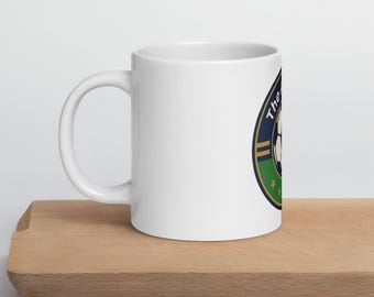 The ARCHV White glossy mug