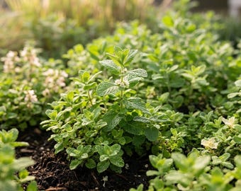 Appelmuntzaden voor het planten van kruidentuinen