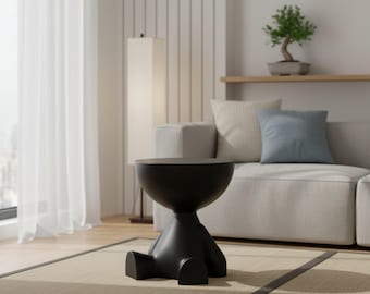 ミニマルなリビングルーム家具｜寝室用アクセントテーブル