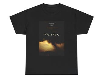 Twister T shirt Vintage Movie Poster Retro Classic 90s Unisex Heavy Cotton Tee