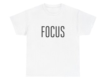 Focus Graphic T Shirt NEW ADULT TEE