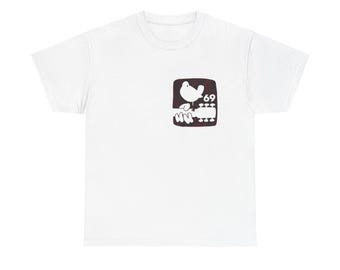 Woodstock 1969 Vintage Graphic T Shirt NEW ADULT Tee