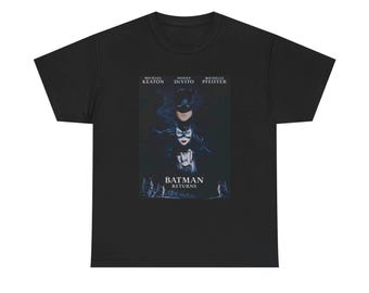 Batman T shirt Retro Movie Poster Vintage 90s Unisex Heavy Cotton Tee