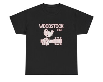 Woodstock Retro 1969 Vintage Graphic T Shirt NEW ADULT Tee