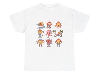 Sunshine Graphic T Shirt Heavy Cotton Tee