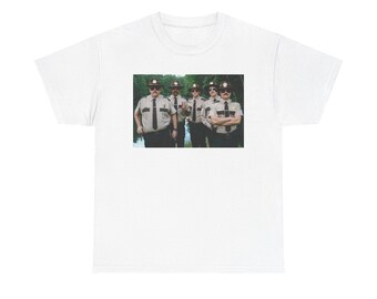 Super Troopers grafisch T-shirt vintage filmposter retro uniseks zwaar katoen