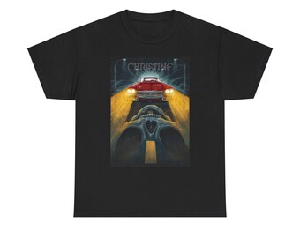 Christine grafisch T-shirt vintage filmposter retro uniseks zwaar katoenen T-shirt