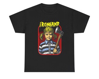 Ironhand Graphic T Shirt NEW ADULT Heavy Cotton Tee