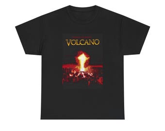 Volcano T shirt Retro Movie Poster Vintage 90s Graphic Unisex Heavy Cotton Tee