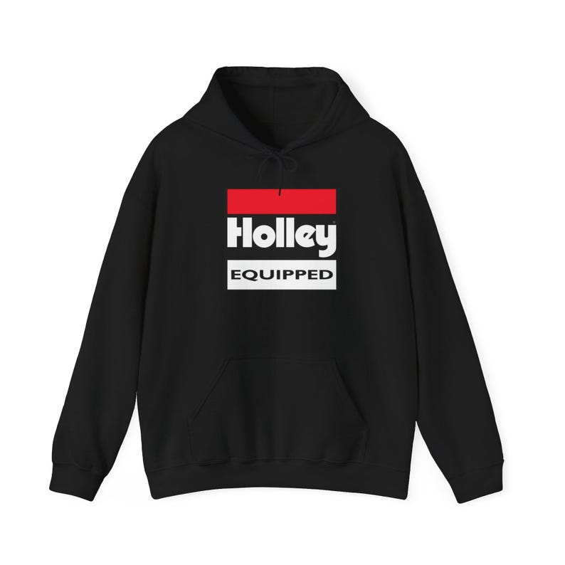 Holley Carb Graphic Hoodie Car Parts Unisex Heavy Blend™ Hooded Sweatshirt image 1