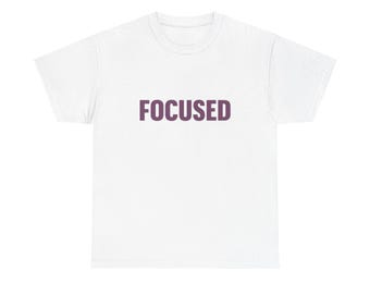 Focused Graphic T Shirt NEW ADULT TEE