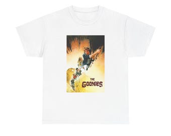 The goonies shirt movie vintage 90s kids retro movie Unisex Heavy Cotton Gillis