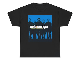 Entourage graphic T-shirt Retro Tv Series Comedy LA, zwaar katoenen uniseks T-shirt