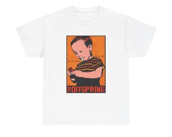 The offspring shirt vintage art retro cigarette band rock Unisex Heavy Cotton