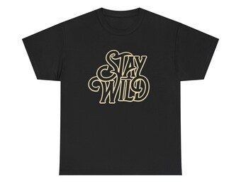 ステイワイルド グラフィックTシャツ ヘビーコットンTシャツ