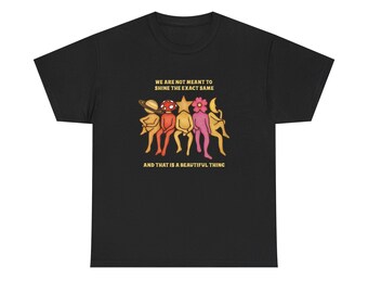 Shine Different Graphic T Shirt NEW ADULT Tee