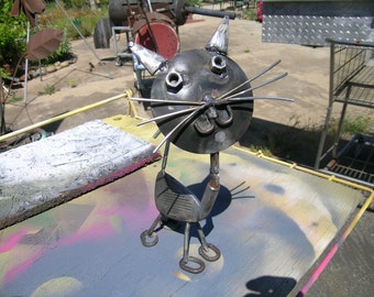 odzyskany metal, dekoracja ogrodowa, kij golfowy, kot, dekoracja ogrodowa, blat biurka czy ????