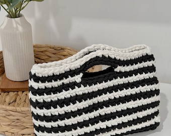 Custom Crochet Clutch | Personalized Crochet Purse | Choose Your Colors | Handmade Crochet Bag | Made to Order