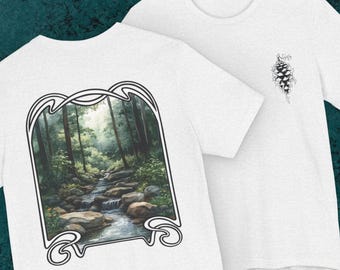 Nature Serie 1 - von der Natur inspiriertes Design, weiches Baumwoll-T-Shirt