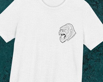 Das ist Bananen Gorilla T-Shirt, lustiges grafisches Tee