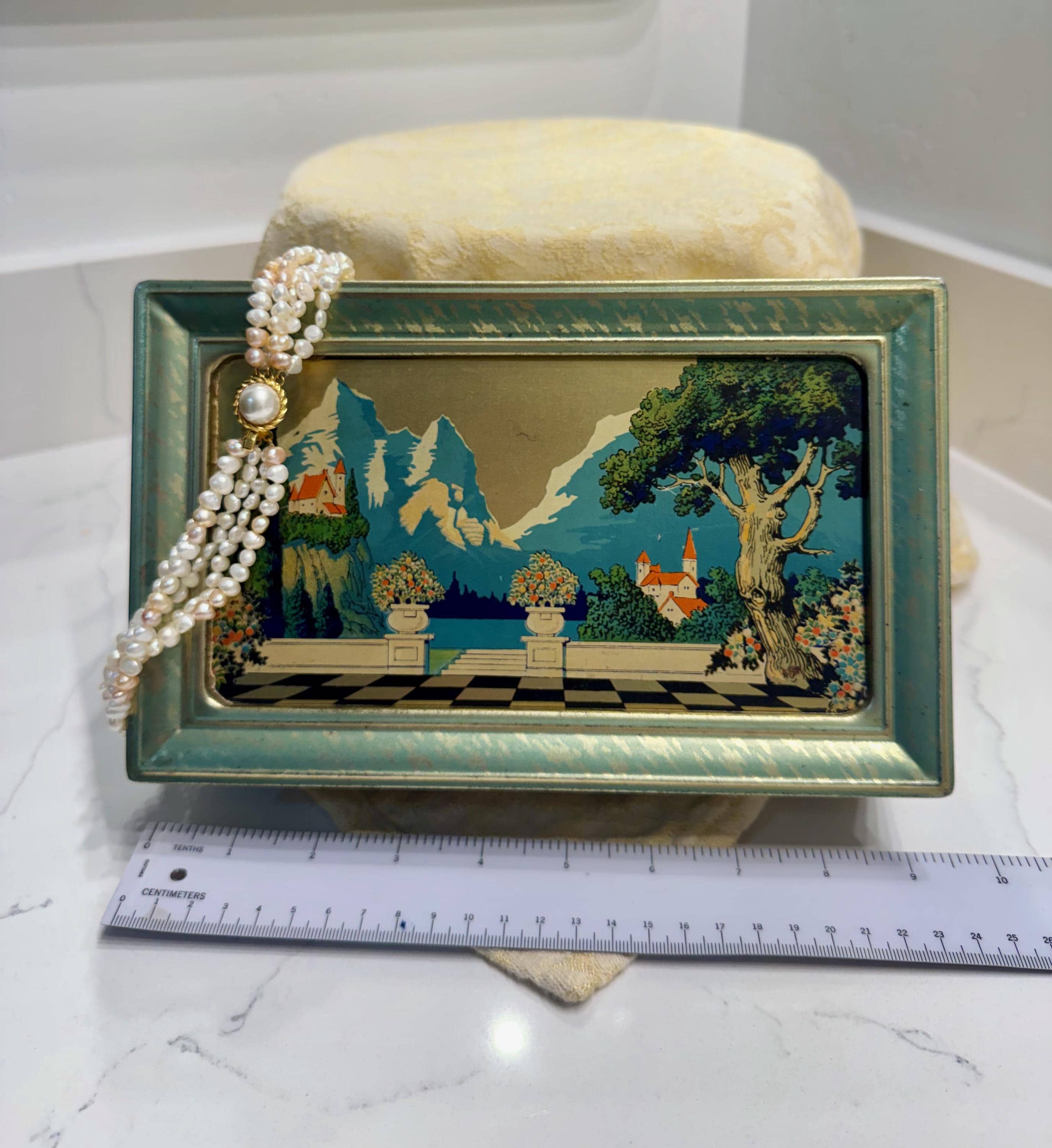 アンティーク　入物　レトロ 1920s Trinket - Etsy