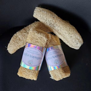 Organic Luffa Sponge: Natural Biodegradable Bath & Kitchen Scrubber