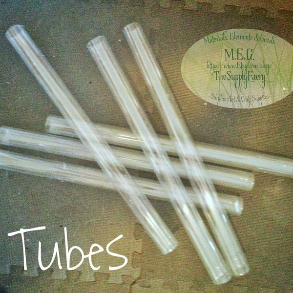 Paquet de tubes en plastique pour tubes cadeaux Tutoriel réaliste sur les fausses bougies ou plusieurs projets de bricolage