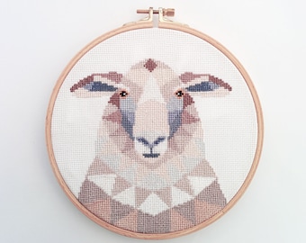 Sheep cross stitch, Cross stitch pattern, Animal cross stitch, New Zealand art, New Zealand cross stitch, Kiwi cross stitch, Sheep art