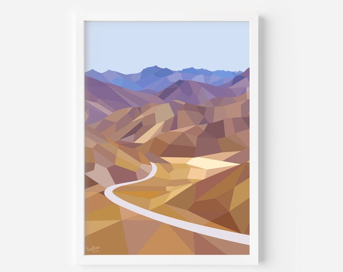 Minimal Print | Minimal landscape | New Zealand Landscape | New Zealand Art | Kiwiana Art | Otago | Abstract landscape | NZ Scenery Art