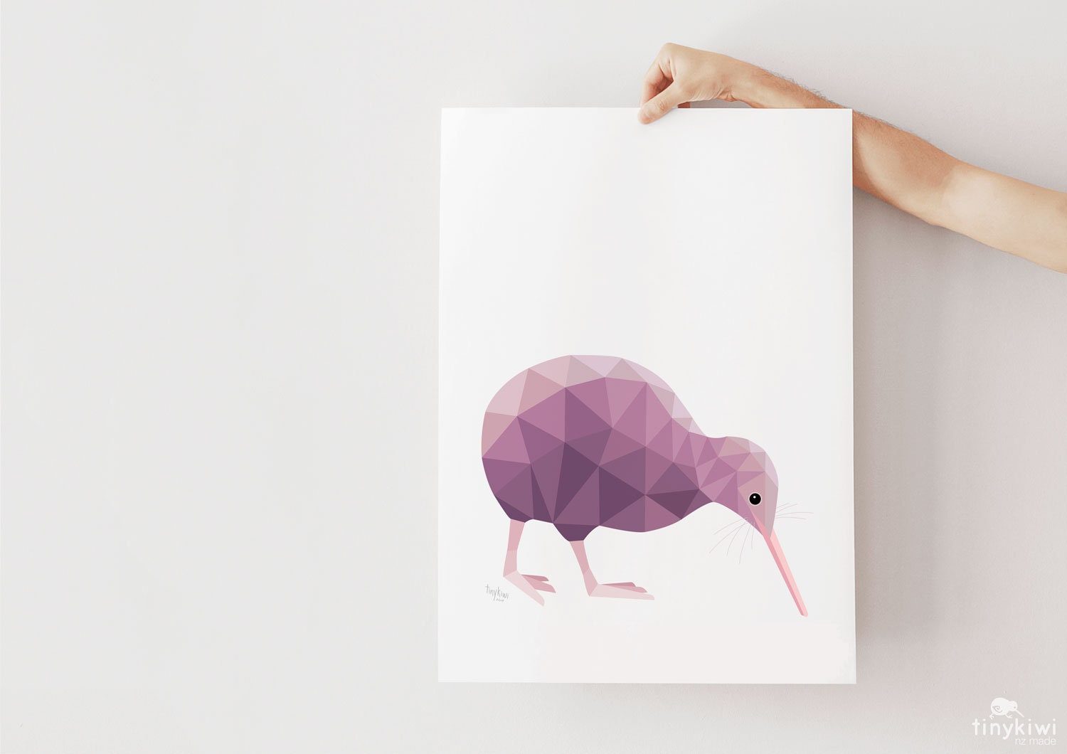 Kiwi illustration, Kiwi print, New Zealand kiwi, Geometric kiwi, Kiwi