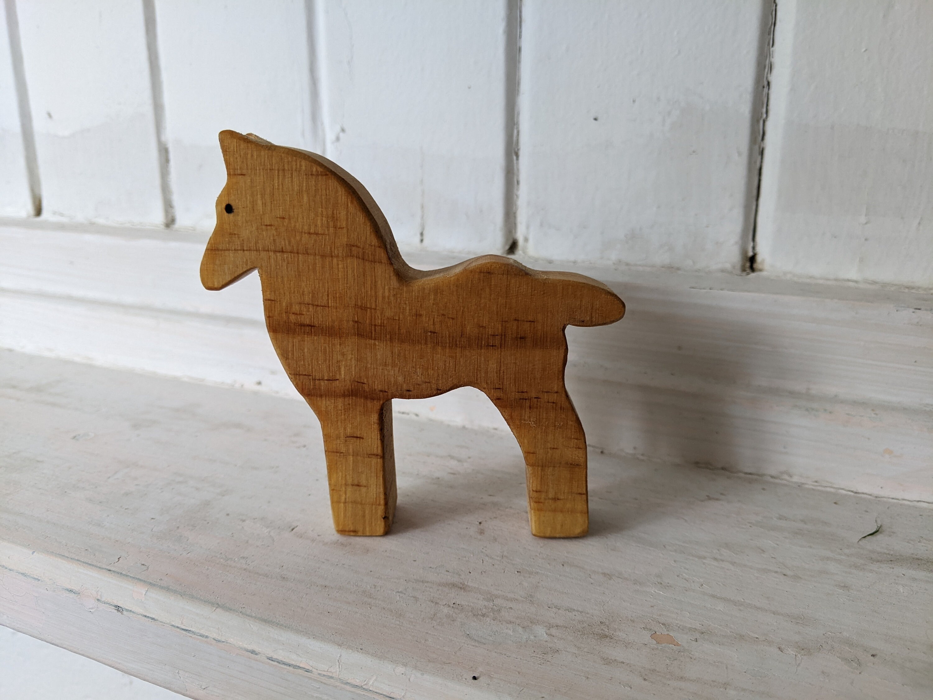 Wooden animals, Baby toys, Wooden toys, Farm animals, Wooden horse, Wooden  farm toys, Waldorf toys, Handmade toys, Foal figurine, Wooden toy