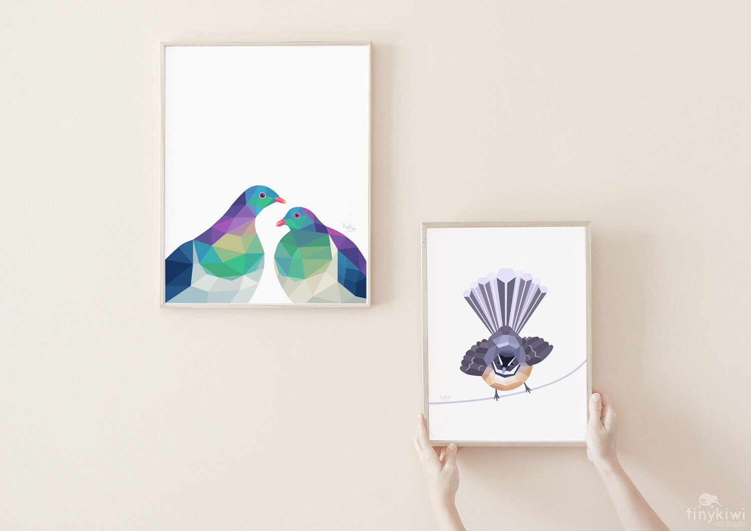 New Zealand print, Kereru print, Kereru art, New Zealand bird, Kiwi