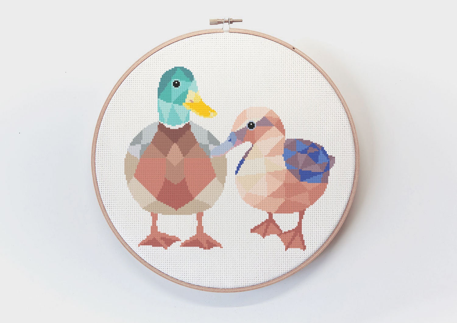 Cross stitch pattern, Duck cross stitch pattern, New Zealand cross stitch pattern, Duck pair art, Cute cross stitch, Geometric animal art Cross stitch pattern, Duck cross stitch pattern, New Zealand cross stitch pattern, Duck pair art, Cute cross stitch, Geometric animal art