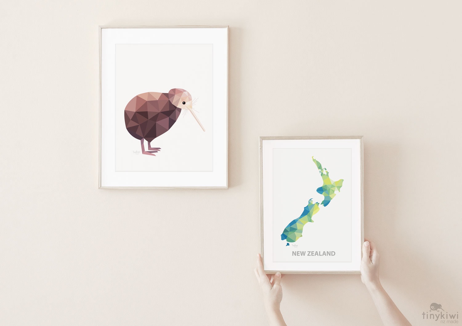 Kiwi print, Kiwi illustration, Kiwi art, New Zealand kiwi, Geometric
