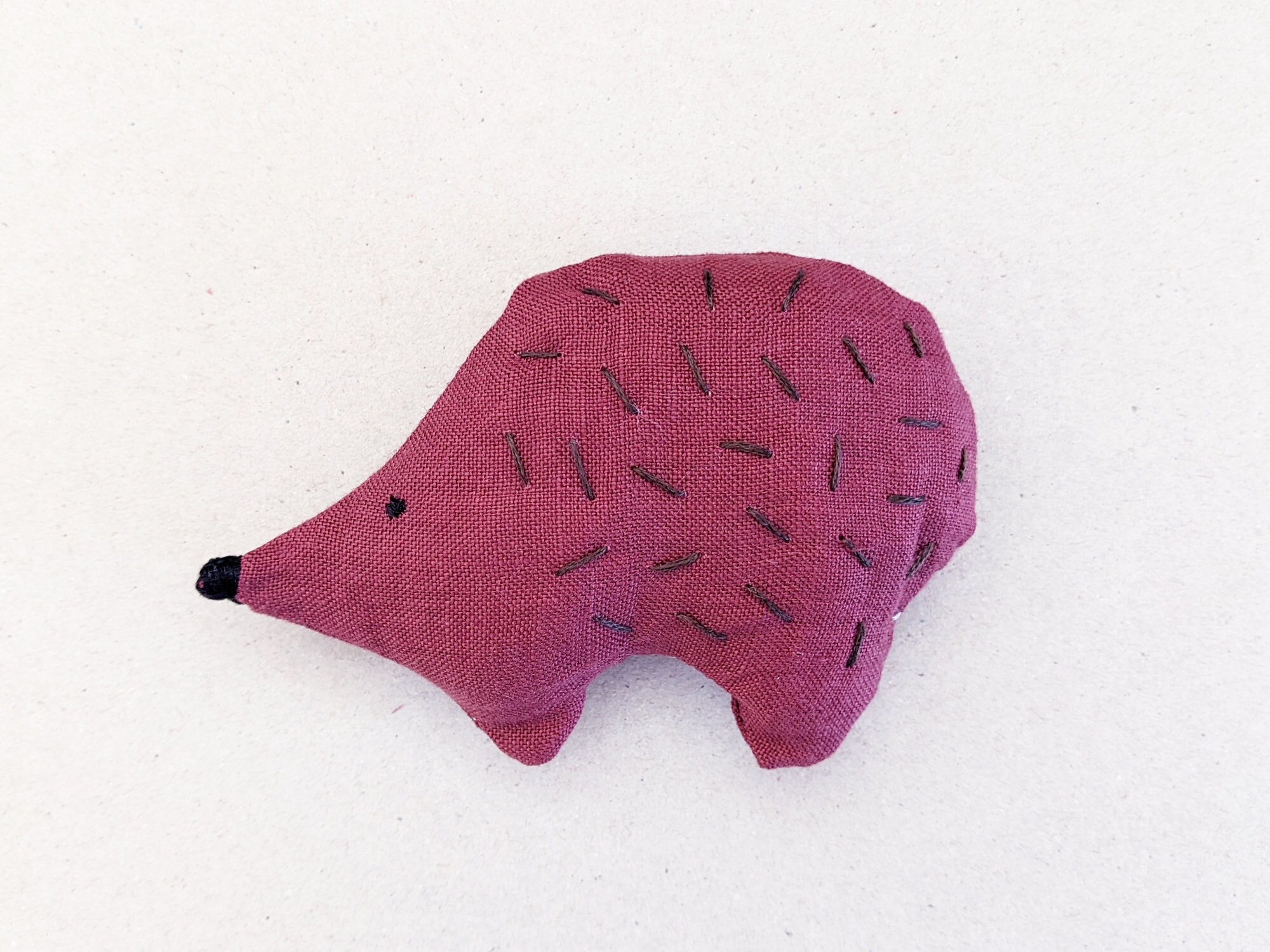 Stuffed hedgehog on sale sewing pattern