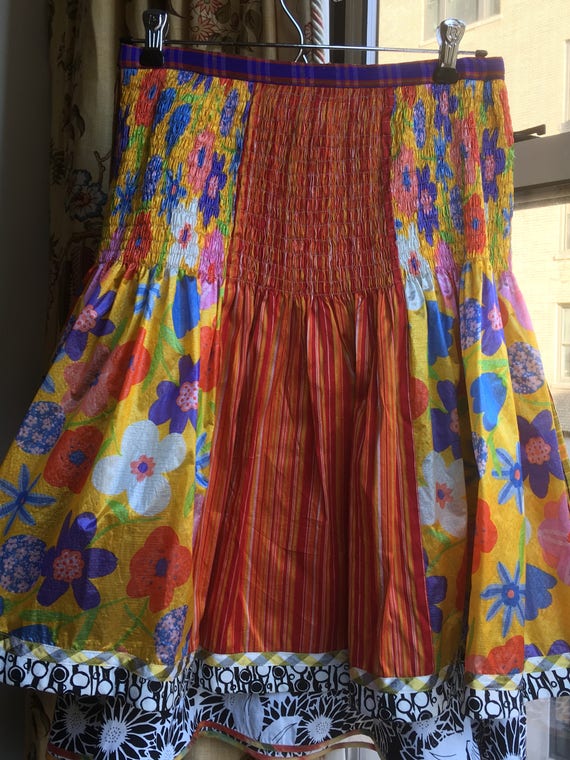 Fabulous Vintage Koos Van Den Akker Skirt -- Dres… - image 5
