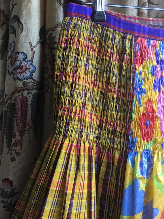 Fabulous Vintage Koos Van Den Akker Skirt -- Dres… - image 4