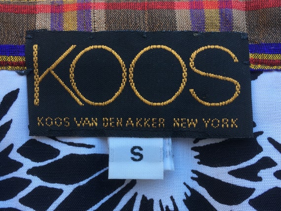 Fabulous Vintage Koos Van Den Akker Skirt -- Dres… - image 7